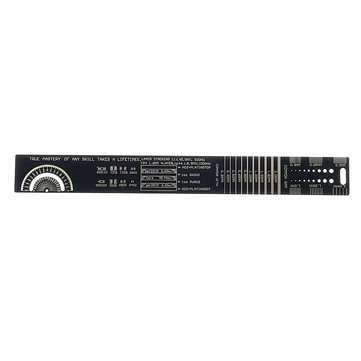 25CM PCB Ruler For Electronic Engineers Measuring Tool PCB Reference Ruler Chip IC SMD Diode Transis