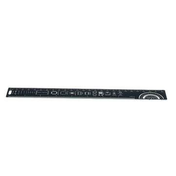25CM PCB Ruler For Electronic Engineers Measuring Tool PCB Reference Ruler Chip IC SMD Diode Transis