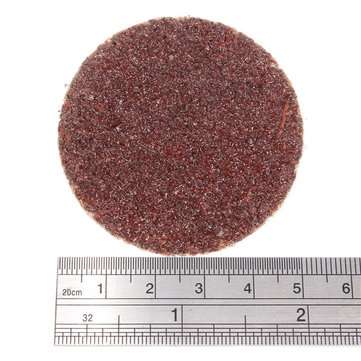 25pcs 24 Grit 2 Inch R-Type Abrasive Sanding Discs Roll Lock Sanding Pads