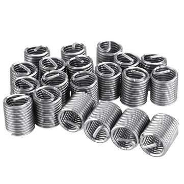 25pcs M12 Thread Repair Tool Kit for Restoring Damaged Threads Spanner Wrench Twist Drill Bit Kit