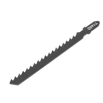 25pcs T144D Black HCS T Shank Jigsaw Blades Wood Plastic Metal Fast Cutting Tools