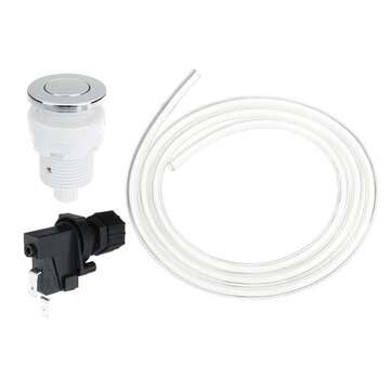 25V-250V Bath Switch Pneumatic Air Button Kit Garbage Waste Disposal Garbage Dispose... (SIZE: 28MM)