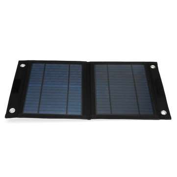 25W 12V Foldable Monocrystalline Solar Panel Folding Power Charging Battery