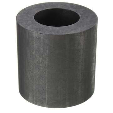 25X25mm 2 OZ Graphite Crucible Cup Ingot Bar Combo Mold For Silver Gold Melting Casting