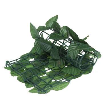 25x50cm Artificial Ivy Leaf Fence Green Garden Yard Privacy Screen Hedge Plants for Outdoor Home Dec