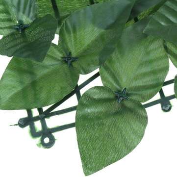 25x50cm Artificial Ivy Leaf Fence Green Garden Yard Privacy Screen Hedge Plants for Outdoor Home Dec