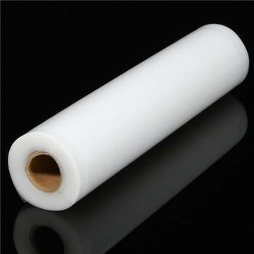 25x500cm Transparent PE Bags Seal Food Storage Vacuum Package Bag