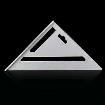 265X188x188mm Metric Aluminum Alloy Speed Square Rafter Triangle Ruler Woodworking Carpenters Markin