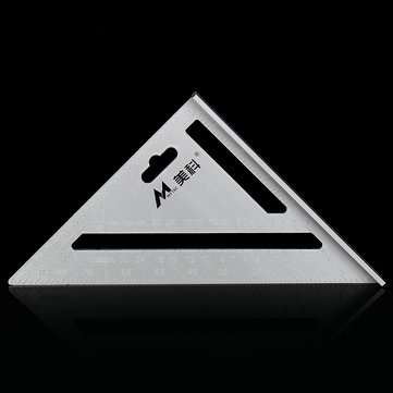 265X188x188mm Metric Aluminum Alloy Speed Square Rafter Triangle Ruler Woodworking Carpenters Markin