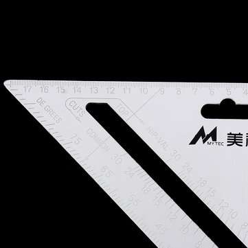 265X188x188mm Metric Aluminum Alloy Speed Square Rafter Triangle Ruler Woodworking Carpenters Markin