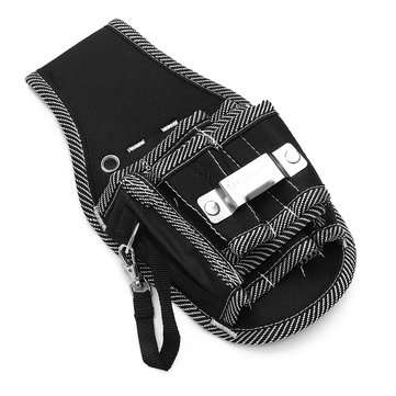 260x145mm Oxford Cloth Tool Bag Electrician Waist Pocket Tools Belt Pouch Bag Screwdriver Holder Kit