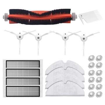 26pcs Vacuum Cleaner Replacement Parts Accessories for Xiaomi Roborock S6 S5 MAX S60 HEPA Filter Mai