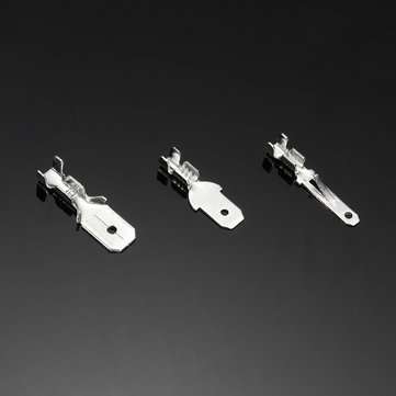 270Pcs Male Female Spade Wire Crimp Quick Connectors Wiring Terminals 2.8mm 4.8mm 6.3mm