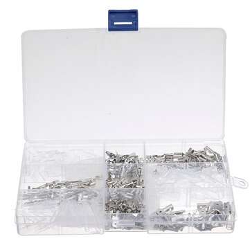 270 Pcs Electrical Crimp Wire Connectors Female Male Spade Terminals Repair Set