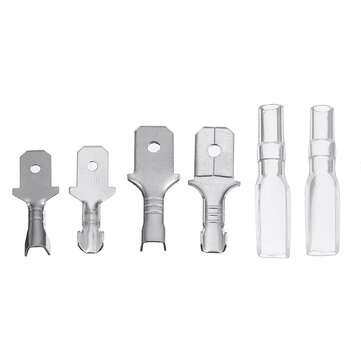 270 Pcs Electrical Crimp Wire Connectors Female Male Spade Terminals Repair Set