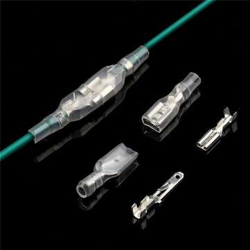 270 Pcs Electrical Crimp Wire Connectors Female Male Spade Terminals Repair Set