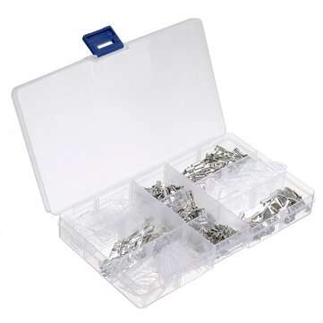 270 Pcs Electrical Crimp Wire Connectors Female Male Spade Terminals Repair Set