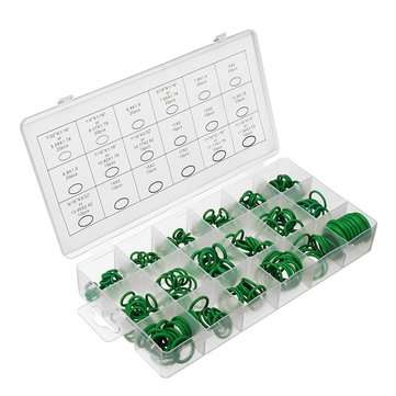 270Pcs Green Nitrile Rubber O-Ring Tap Washer Gasket Set Seal Metric Assortment Plumbing Kit