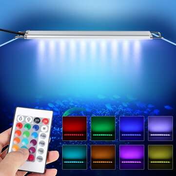 27CM Super Thin LED Aquarium Lighting Aquatic Plant Light Extendable Waterproof Cl... (PLUG: USPLUG)