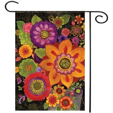 28"x40" 12.5"x18" Florals in Fall Welcome House Garden Flags Yard Banner Decorations (SIZE 3: M)