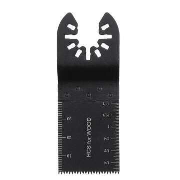 27Pcs Oscillating Saw Blade Multi Tool Quick Release Saw Blades Kit for Metal Wood Plastic Cutting O