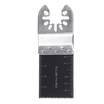 27Pcs Oscillating Saw Blade Multi Tool Quick Release Saw Blades Kit for Metal Wood Plastic Cutting O