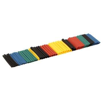 280pcs Assortment Ratio 2:1 Heat Shrink Tubing Tube Sleeving Wrap Kit with Box