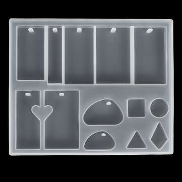 285Pcs Resin Casting Molds Kit Silicone Making Jewelry DIY Pendant Craft Mould Tools Kit