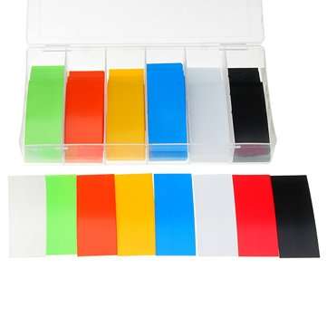 280Pcs Li-ion 18650 Battery Wrap PVC Heat Shrink Tube Precut  30 x 76mm