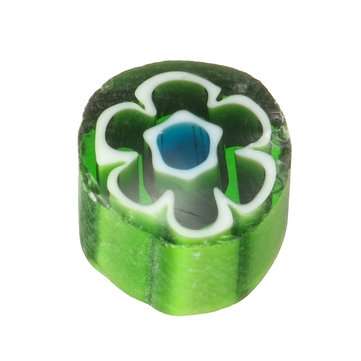 28g 90 COE Fusible Glass Beads Rainbow Mix Handmade Millefiori for Mosaic Decorations