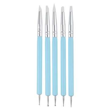 28Pcs Mandala Dotting Tools Set Rock Painting Kit Nail Art Pen Paint Stencil