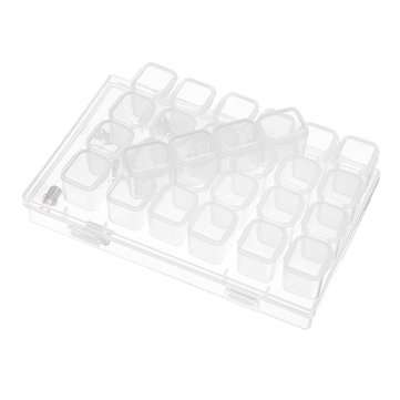 29 in 1 SMT Patch CHIP IC Component Box Disassembly Storage Box Screw Nail Mini Parts Storage Sealin