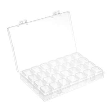 29 in 1 SMT Patch CHIP IC Component Box Disassembly Storage Box Screw Nail Mini Parts Storage Sealin