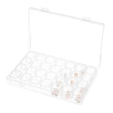 29 in 1 SMT Patch CHIP IC Component Box Disassembly Storage Box Screw Nail Mini Parts Storage Sealin