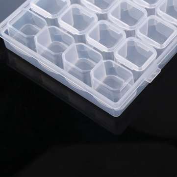 29 in 1 SMT Patch CHIP IC Component Box Disassembly Storage Box Screw Nail Mini Parts Storage Sealin