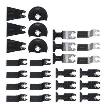 28Pcs Oscillerending Saw Blades for Fein Boschs Makita Milwaukees Makita Multitool Oscillating Tools