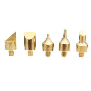 28Pcs Soldering Tools Set 220V 60W Wood Burning Pyrography Tool Kit Brass With Tips