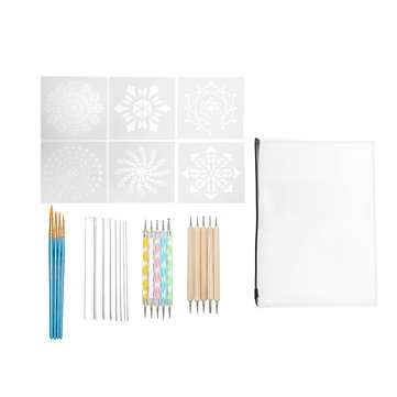 29PCS Mandala Embellishment Tool Rock Painting Decor Tools Kit
