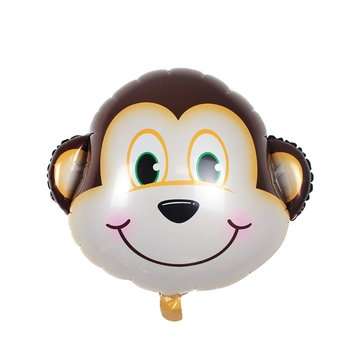 29pcs/set Jungle Animal Decorations Happy Birthday Banner Animal Balloons and Animal Cake Toppers fo