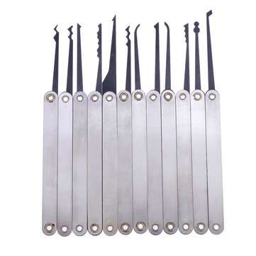 29Pcs Training Unlock Tool Skill Set Unlocking Lock Picks Set Key Extractor