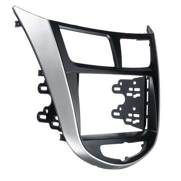2DIN Car Refitting Radio Stereo Fascia Frame Panel DVD Trim Kit for HYUNDAI i-25 i25 Accent Solaris