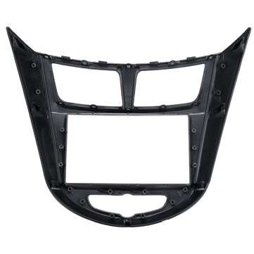 2DIN Car Refitting Radio Stereo Fascia Frame Panel DVD Trim Kit for HYUNDAI i-25 i25 Accent Solaris