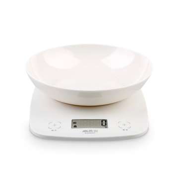 2g-5kg ABS Portable Electronic Kitchen Scale LCD Display Intelligent Touch Switch Baking Scale w/ De
