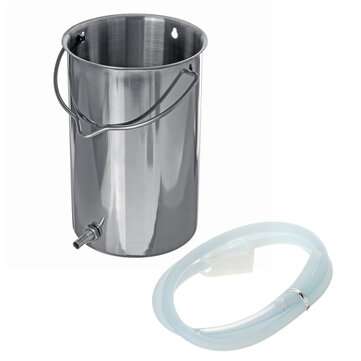 2L Non-Toxic Stainless Steel Enema Bucket Tools Kit Douche 2M Tube Reusable Medical Detox Enema Buck