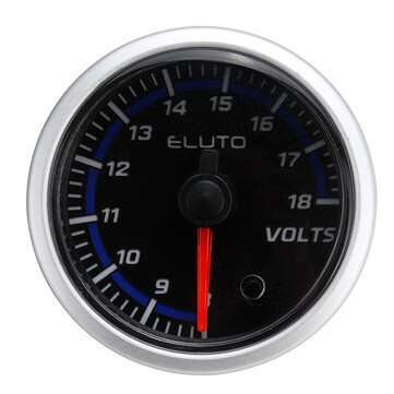 2Inch 52mm Car Voltmeter Volt Voltage Gauge Meter LED Display 8-18V Brushless Motor