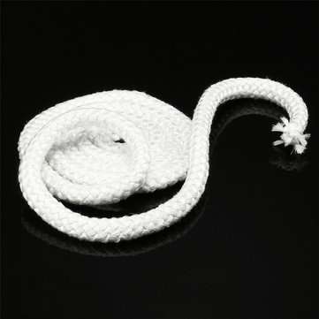2M 12.7mm Wood Fire Stove And Heater Rope Seal Fibreglass Fiber Cloth Rope