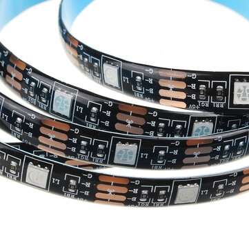 2M 60 LED bluetooth String Light 5V USB Tape Dimmable Strip Lamps RGB IR Remote Christmas Decoration