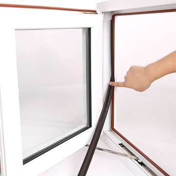 2M Door Window Self-adhesive Sealing Strip Windproof Soundproof Dustproof