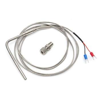 2M Exhaust Gas Temp Sensor EGT K Type Thermocouple Probe Exhaust Temperature Sensor