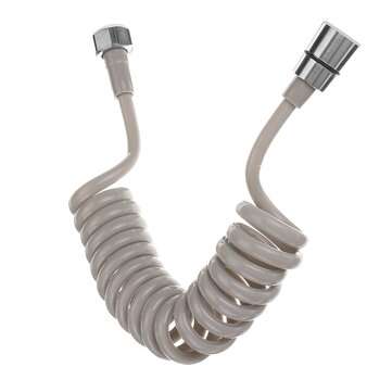 2m Spring Flexible Shower Hose for Water Plumbing Toilet Portable Bidet Sprayer Home